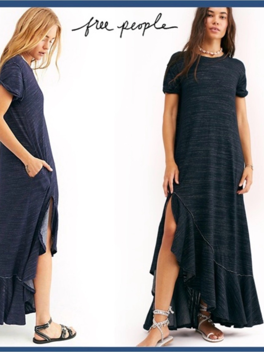 Free People Ochre Maxi Skirt